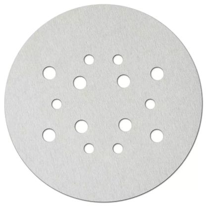 Brusné kotouče bílé, 180 mm, gradace 240,suchý zip,sada 5 ks