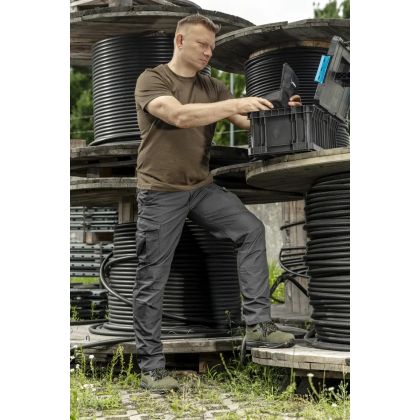 Tričko pánské S, army, 100% bavlna