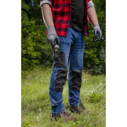 Džínové kalhoty, vel. L, denim 280 g/m2