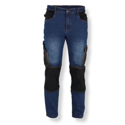 Džínové kalhoty, vel. LD, denim 280 g/m2