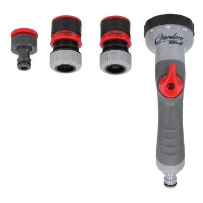 Zavlažovací pistole 8 funkcí TRIGGER CONTROL–4dílná sada