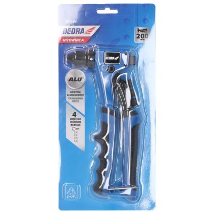 Kompaktní nýtovací kleště na hliníkové nýty, délka 200mm