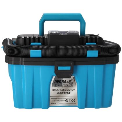 Akumulátorový dílenský vysavač bezkartáčový 18 V 10L