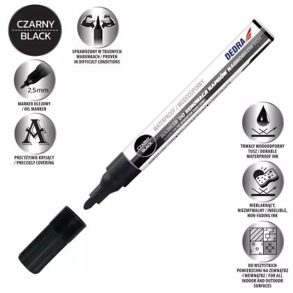 Popisovač pro obnovu nápisu na náhrobku stříbrný 1ks