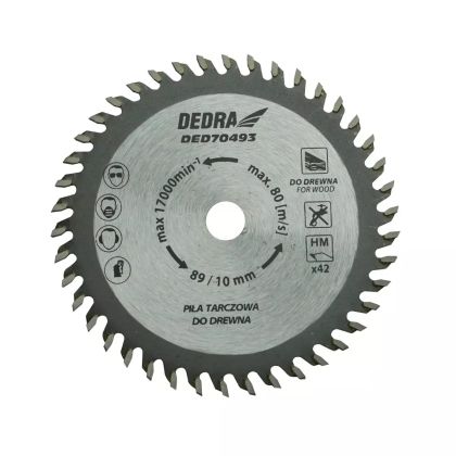 Kotoučová pila 89x10Hx1,1x1,8x24T pro DED7049