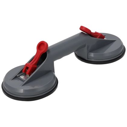 Přísavka na sklo dvojitá 2x 118 mm, max. 60 kg