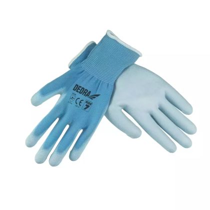 Ochranné rukavice latexové, zpěněný latex, vel.8