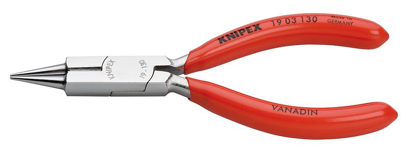 Kleště KNIPEX s kulatými čelistmi s břitem 1903130