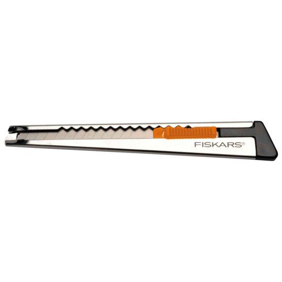 Odlamovací nůž FISKARS 9 mm celokovový úzký