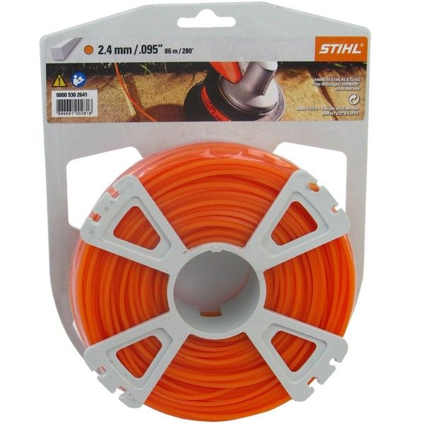 Struna STIHL čtyřhranná 2,4 mm / 83 m