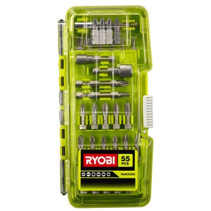 Sada šroubovacích bitů RYOBI RAK55DK 55 ks