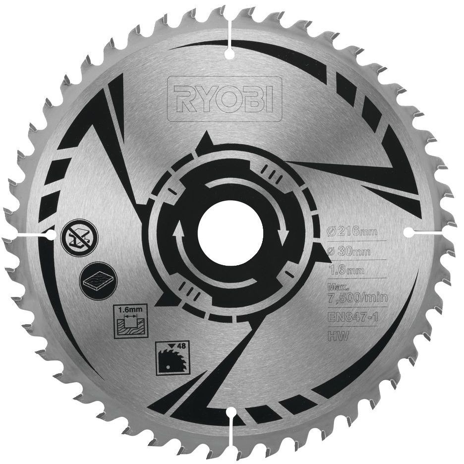 Pilový kotouč RYOBI SB216K16T48A1 216 mm