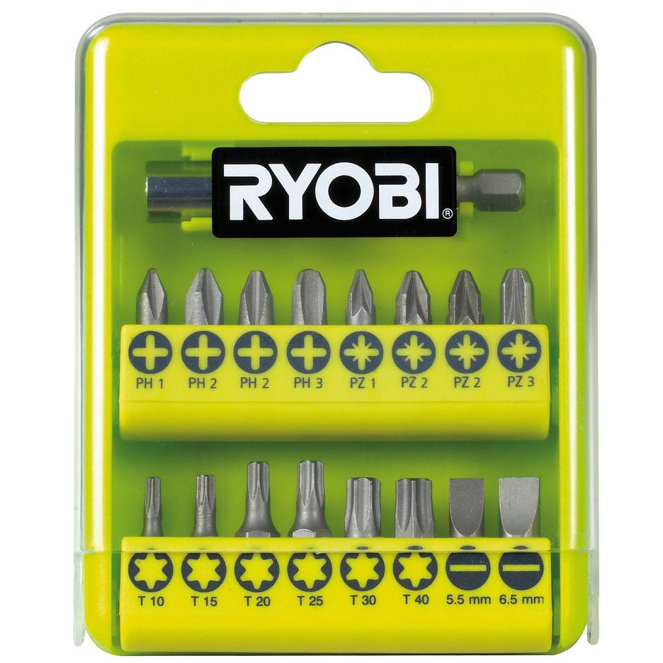 Sada šroubovacích bitů RYOBI RAK17SD 17 ks