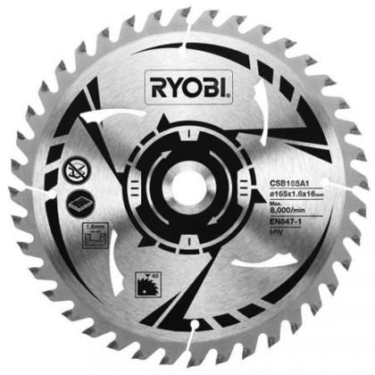 Pilový kotouč RYOBI CSB165A1 165 mm