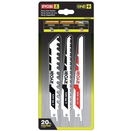 Sada pilových plátků RYOBI RAK3RBWM 3 ks