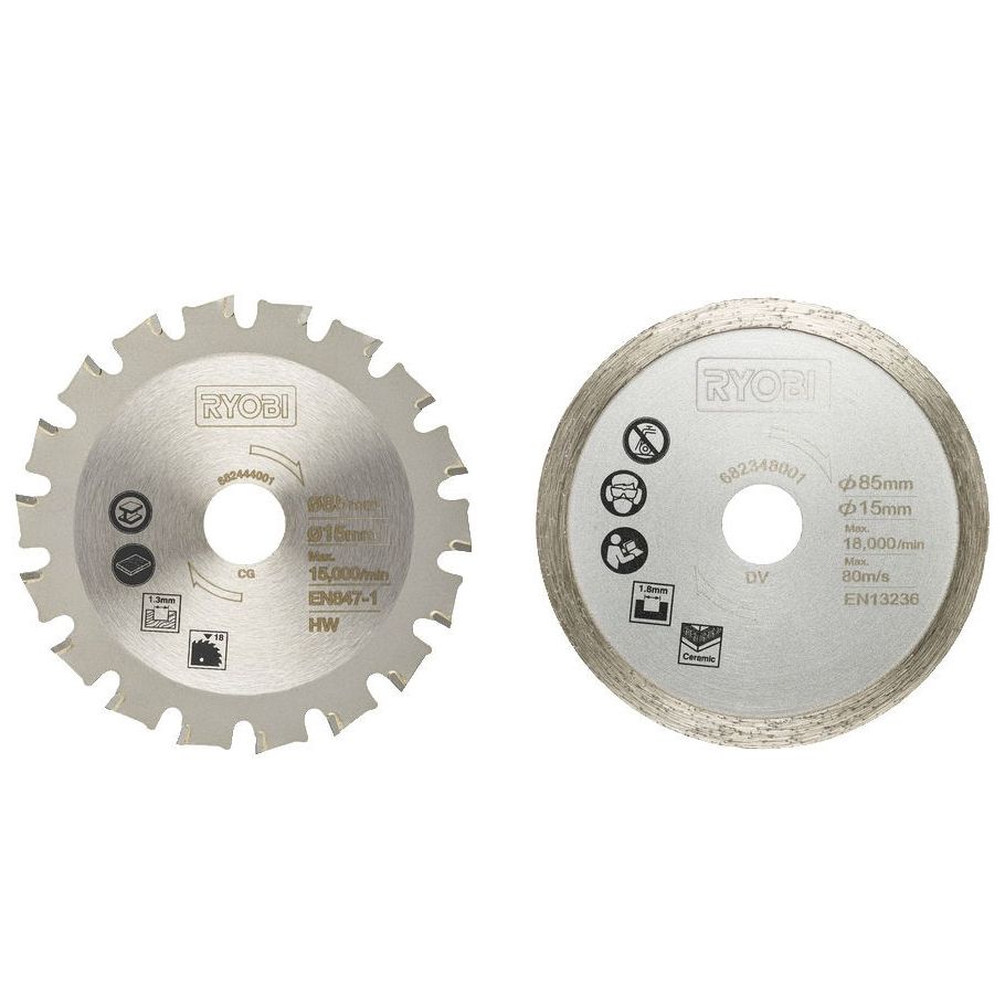 Sada pilových kotoučů RYOBI RAKMMS02K 2 ks