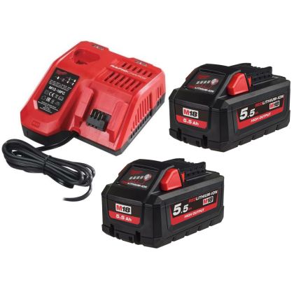 Sada akumulátorů a nabíječky MILWAUKEE M18 HNRG-552