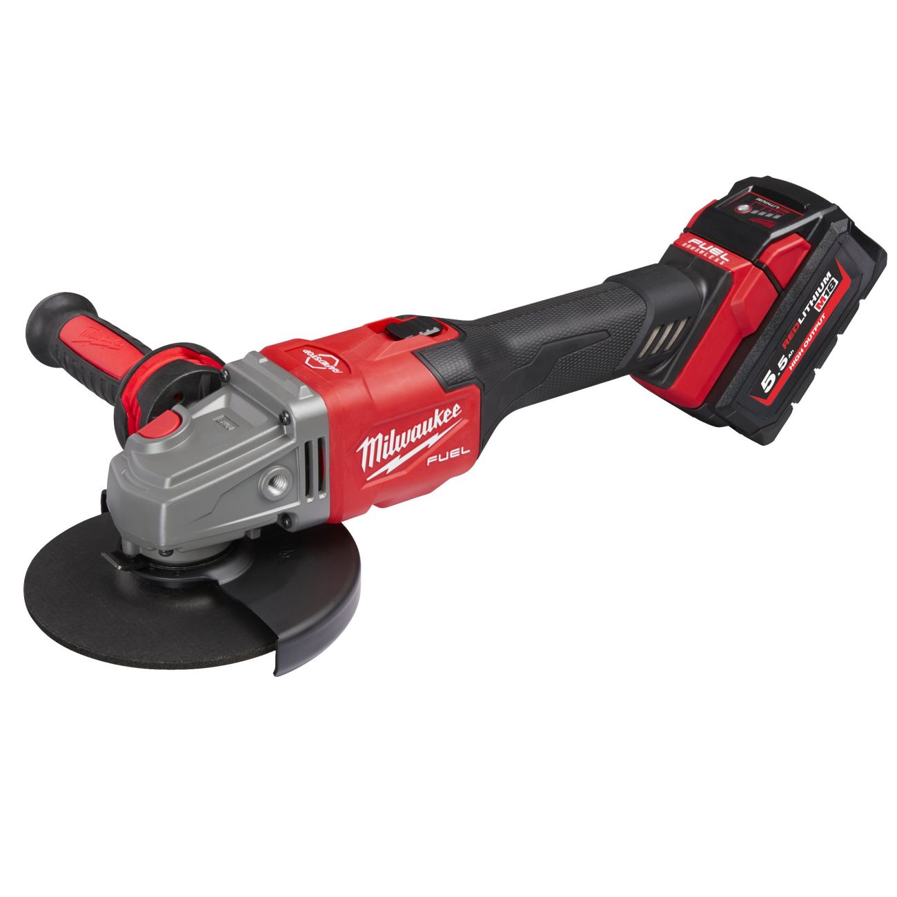 Aku úhlová bruska MILWAUKEE M18 FHSAG125XB-552X