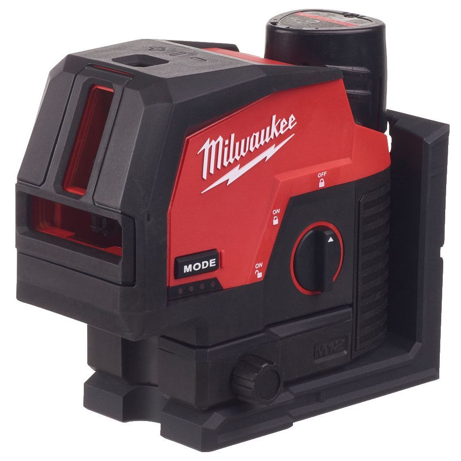 Aku křížový laser MILWAUKEE M12 CLLP-301C