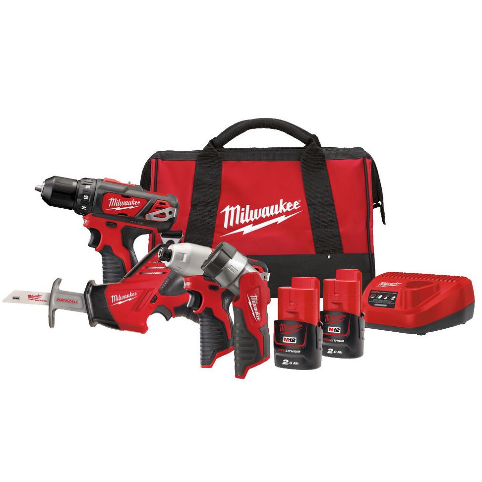 Aku sada nářadí MILWAUKEE M12 BPP4A-202B