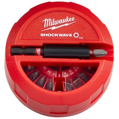 Sada bitů MILWAUKEE SHOCKWAVE IMPACT DUTY 15 ks			
