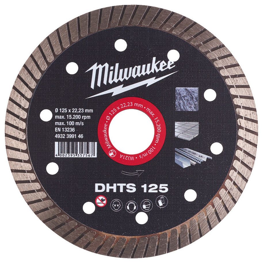Diamantový kotouč MILWAUKEE DHTS 125 mm