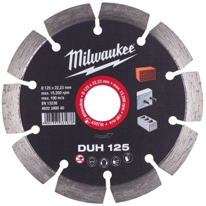 Diamantový kotouč MILWAUKEE DUH 125 mm