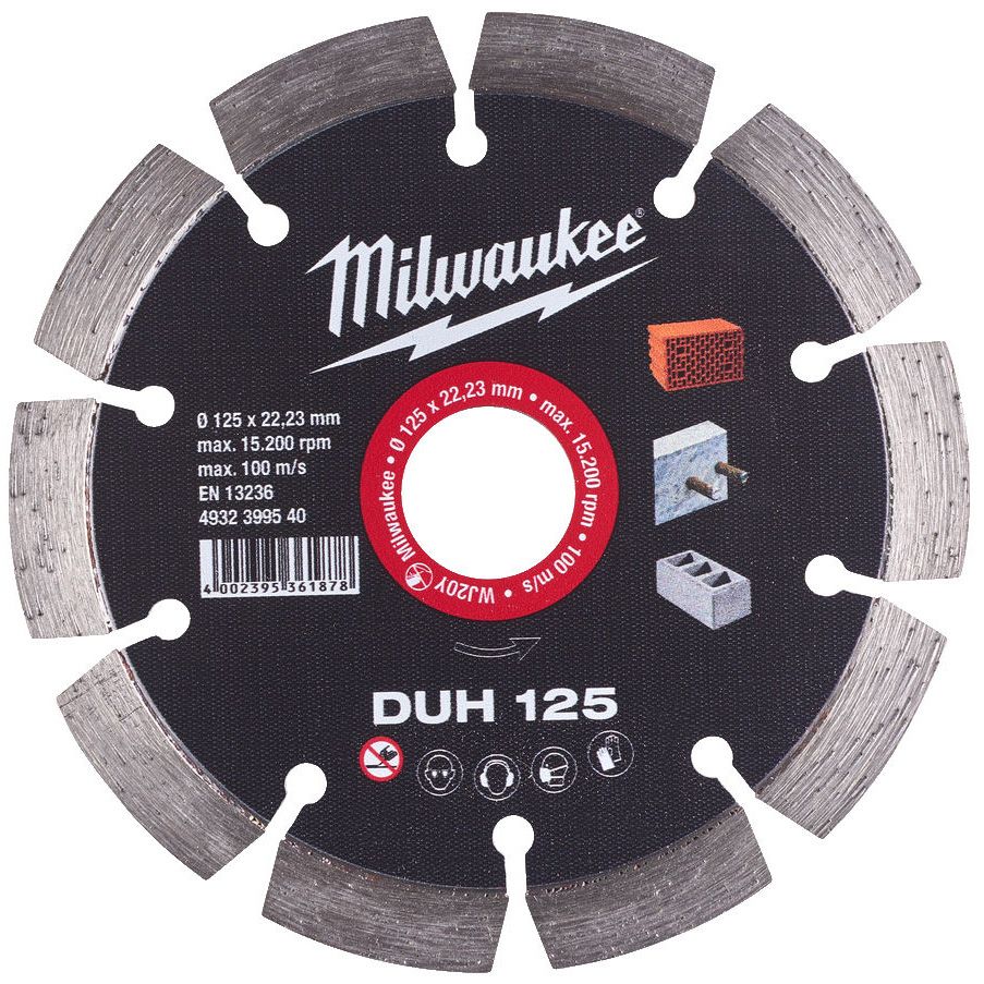 Diamantový kotouč MILWAUKEE DUH 115 mm