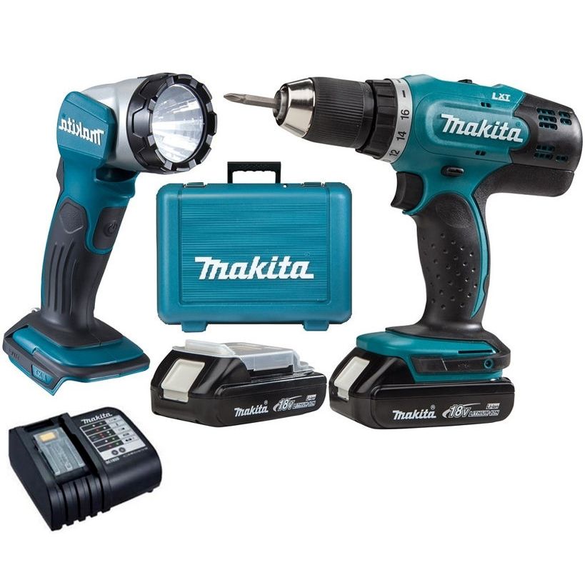 Aku šroubovák se svítilnou MAKITA DDF453SYEL