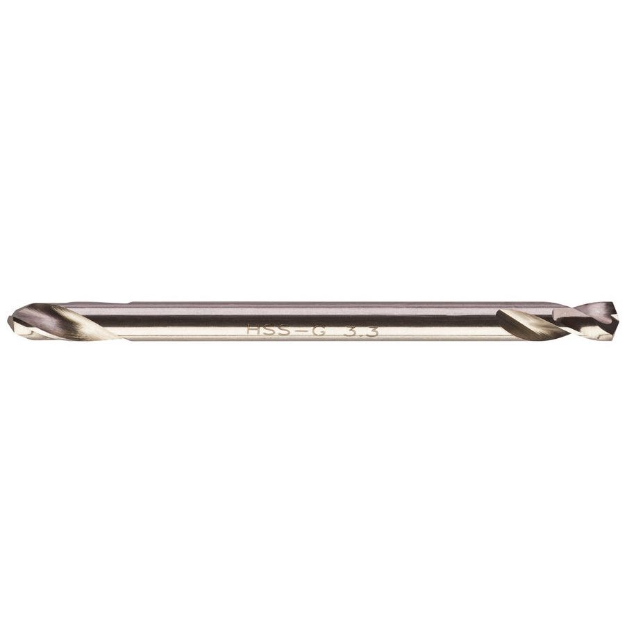 Vrták do kovu oboustranný MILWAUKEE HSS-G 3,3 x 12 mm 10 ks