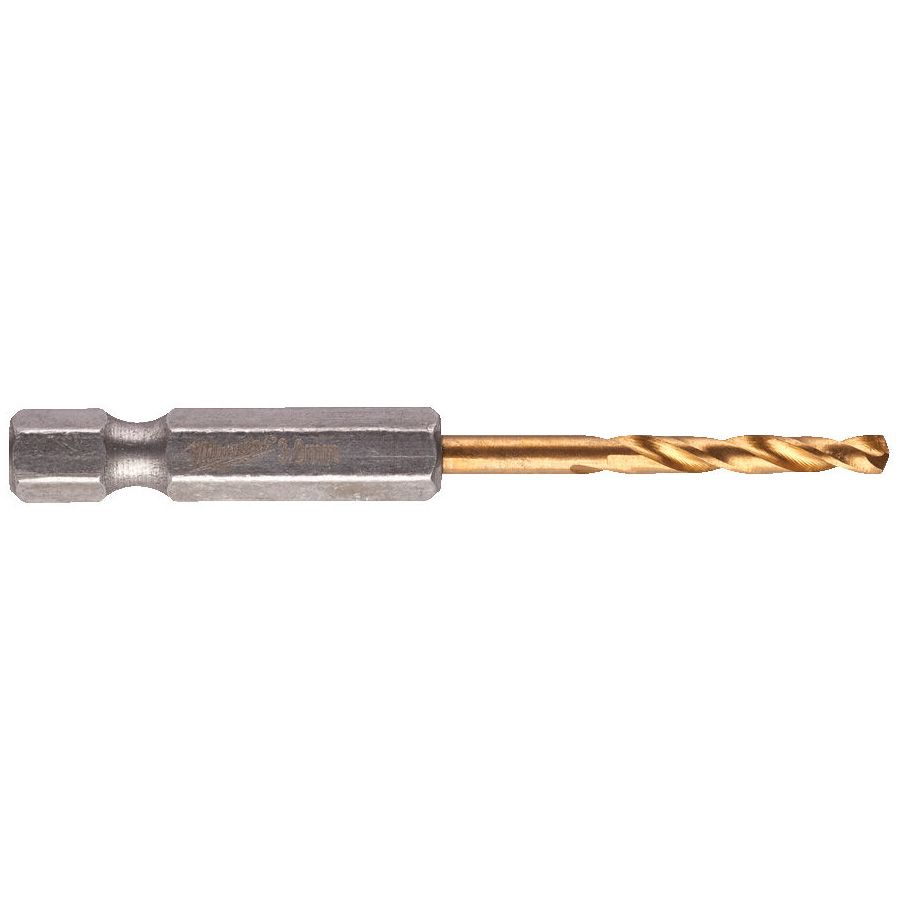 Vrták do kovu MILWAUKEE RED HEX HSS-G TiN 3 x 23 mm 2 ks