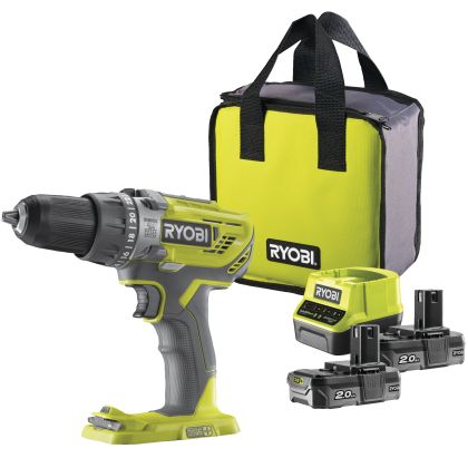 Aku příklepový šroubovák RYOBI R18PD3-225S ONE+