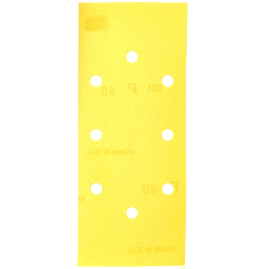 Brusné listy pro vibrační brusky MILWAUKEE 93x230 mm K80 10 ks