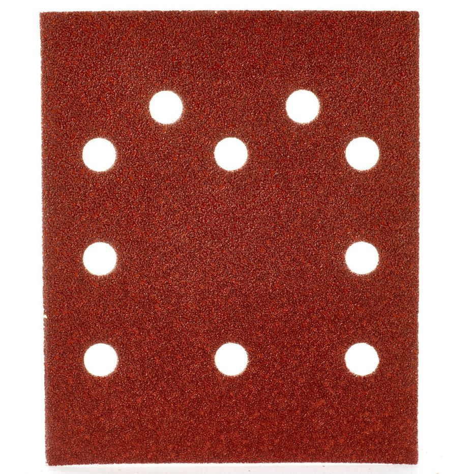 Brusné listy pro vibrační brusky MILWAUKEE 115x140 mm K60 10 ks