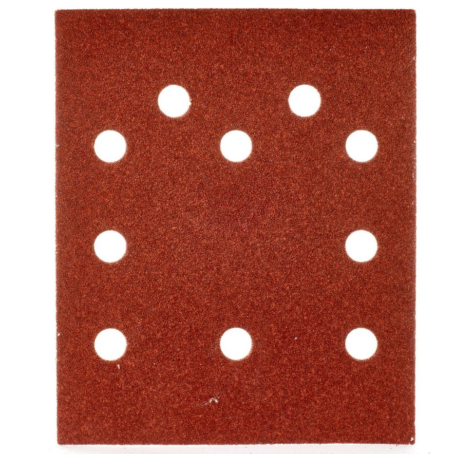 Brusné listy pro vibrační brusky MILWAUKEE 115x140 mm K80 10 ks