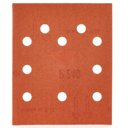 Brusné listy pro vibrační brusky MILWAUKEE 115x140 mm K240 10 ks