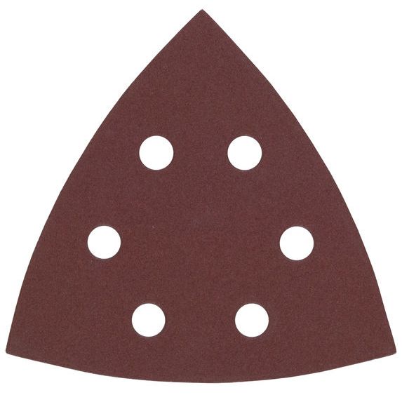 Brusné listy pro delta brusky MILWAUKEE 105x105 mm K240 5 ks