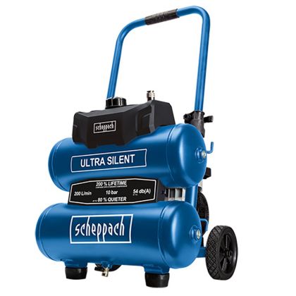Kompresor SCHEPPACH HC 20 Si Twin bezolejový