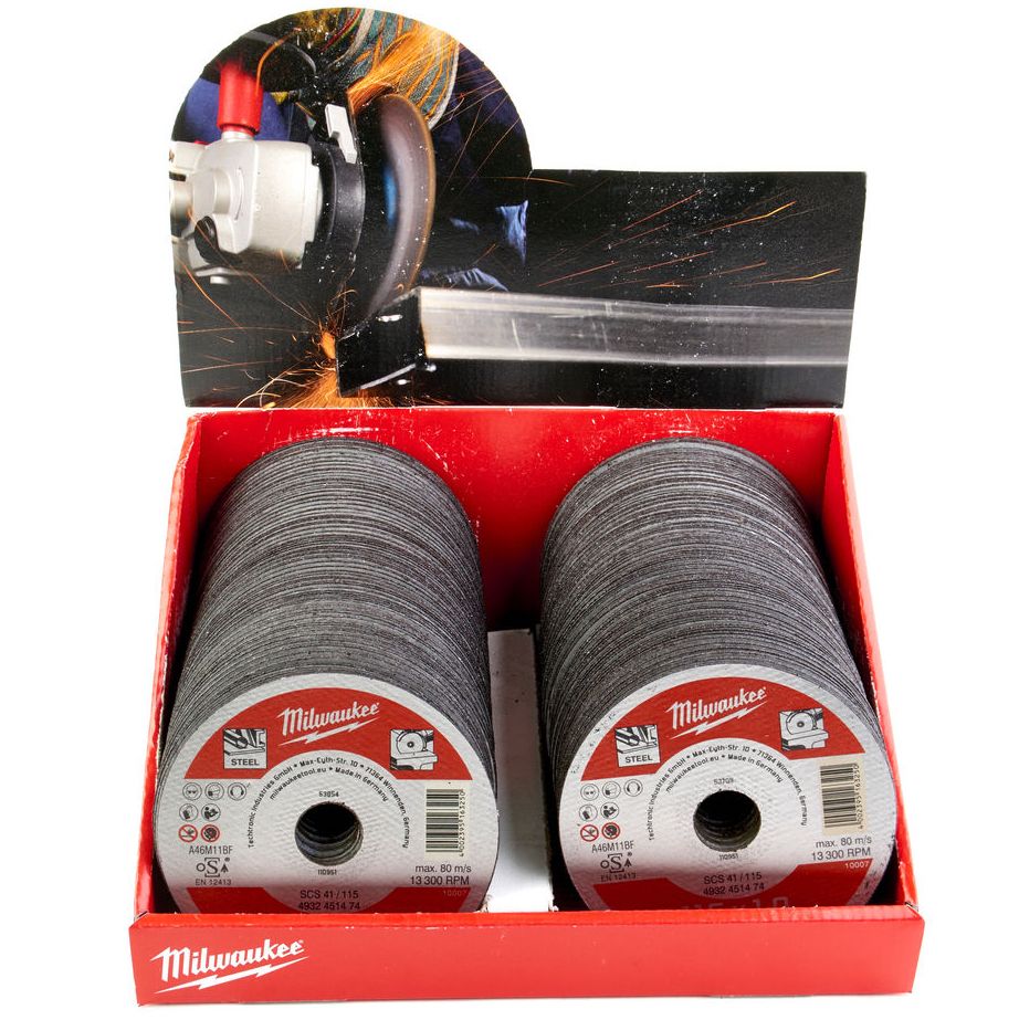 Řezný kotouč na kov MILWAUKEE SCS 41 115x1,0x22,2 mm 200 ks