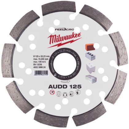 Diamantový kotouč MILWAUKEE SPEEDCROSS AUDD 125 mm