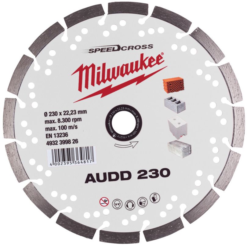 Diamantový kotouč MILWAUKEE SPEEDCROSS AUDD 230 mm