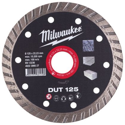 Diamantový kotouč MILWAUKEE DUT 125 mm