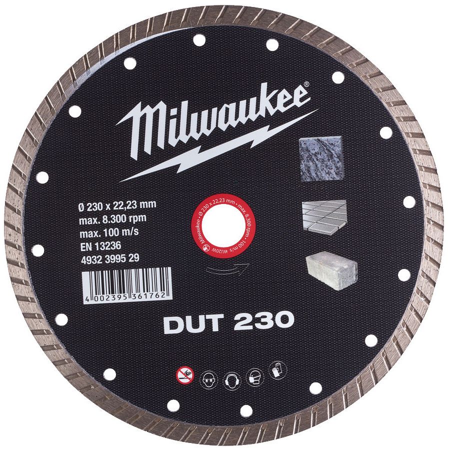 Diamantový kotouč MILWAUKEE DUT 230 mm