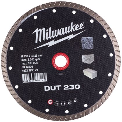 Diamantový kotouč MILWAUKEE DUT 230 mm