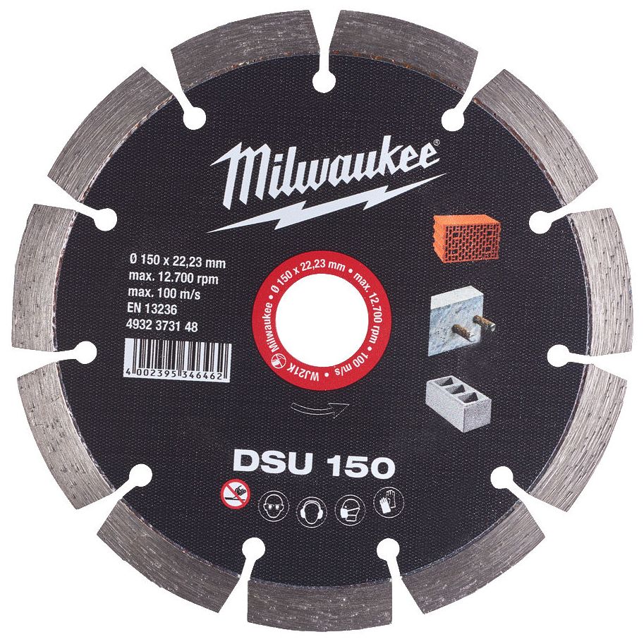 Diamantový kotouč MILWAUKEE DSU 150 mm