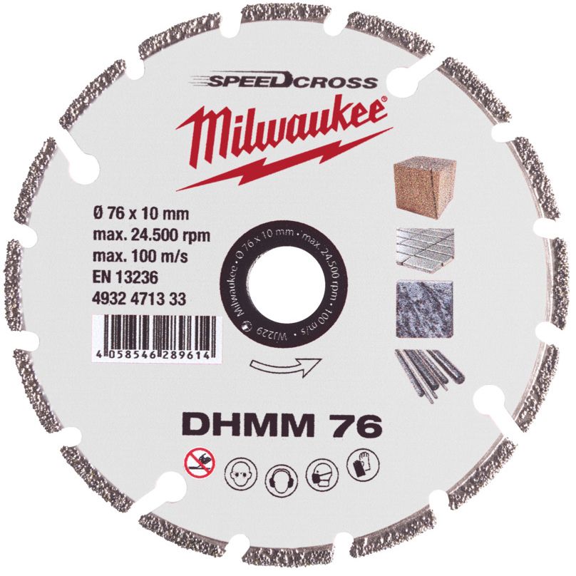 Diamantový kotouč MILWAUKEE SPEEDCROSS DHMM 76 mm