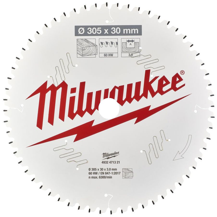 Řezný kotouč MILWAUKEE CSB MS W 305/30 mm 60 zubů