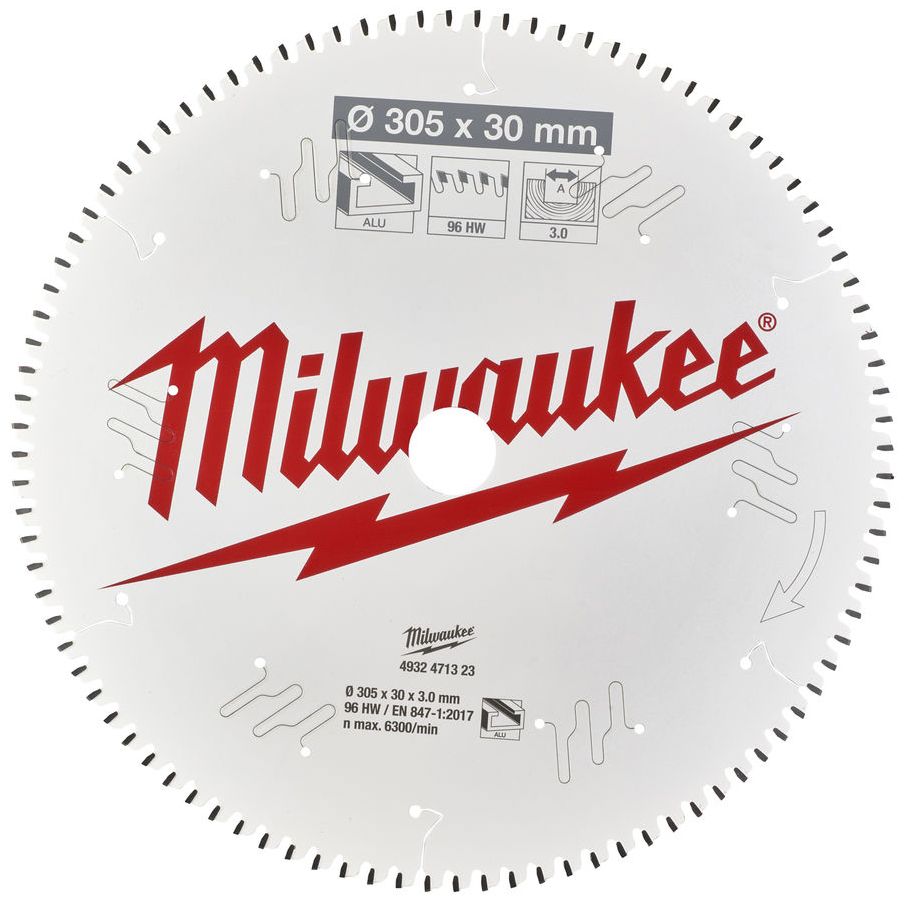 Řezný kotouč MILWAUKEE CSB MS Alu 305/30 mm 96 zubů
