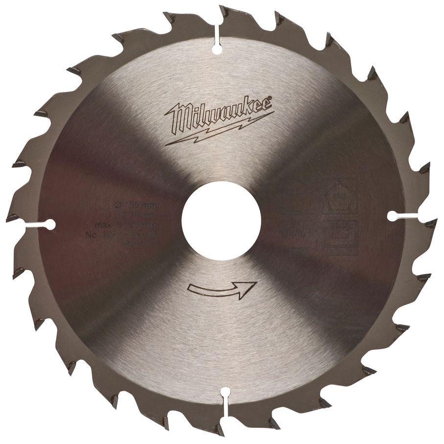 Řezný kotouč MILWAUKEE CSB P W 165/30 mm 24 zubů