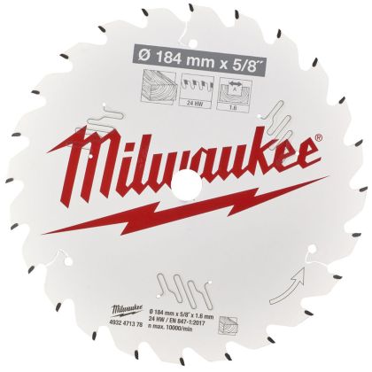 Řezný kotouč MILWAUKEE CSB P W 184 mm 5/8
